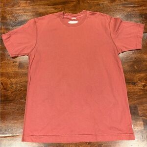 Reigning Champ Men's Short Sleeve Tee in Brick Red I Large